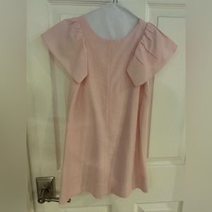 Zara girls pink party dress